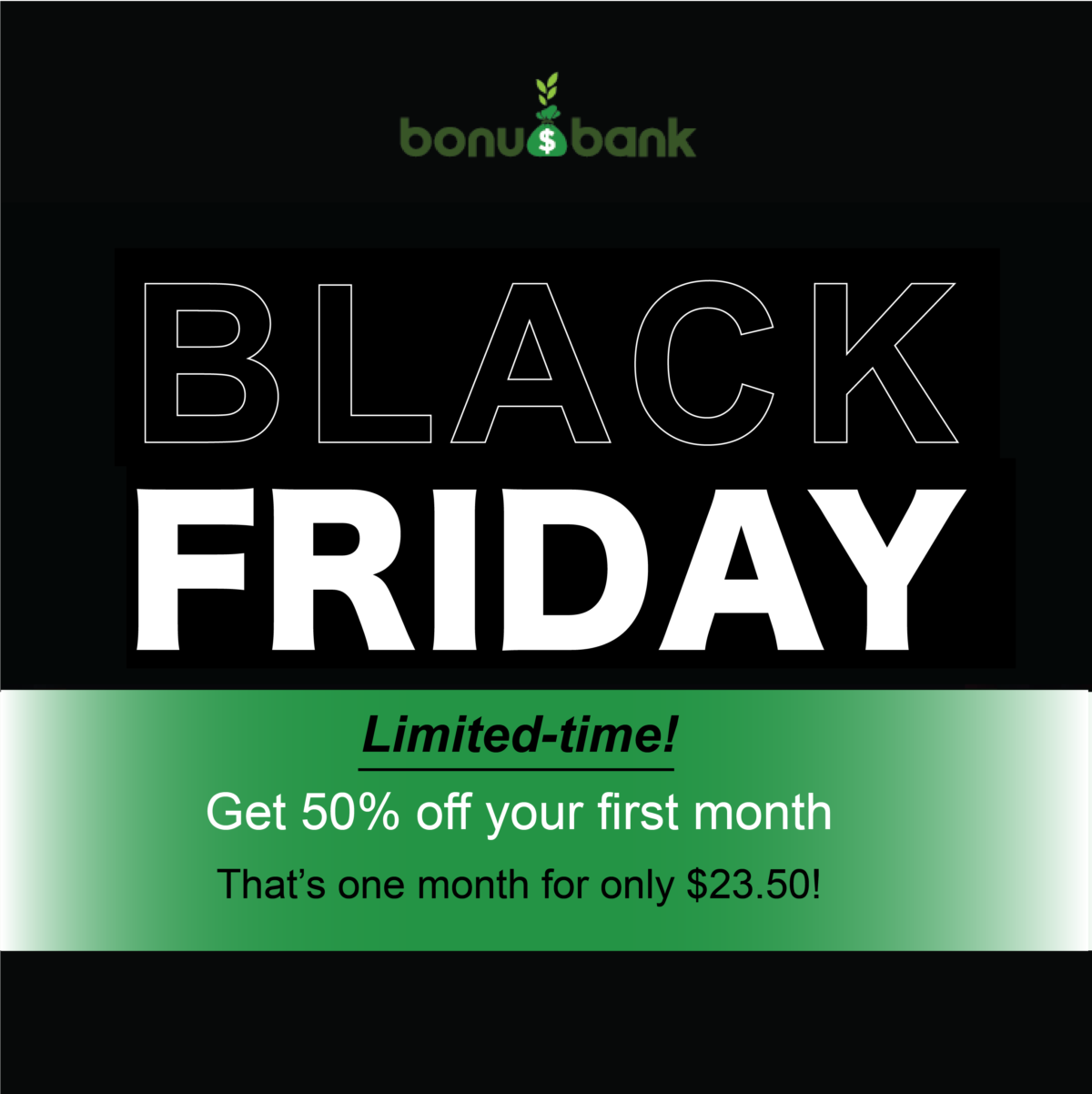 BonusBank Black Friday Sales 2020