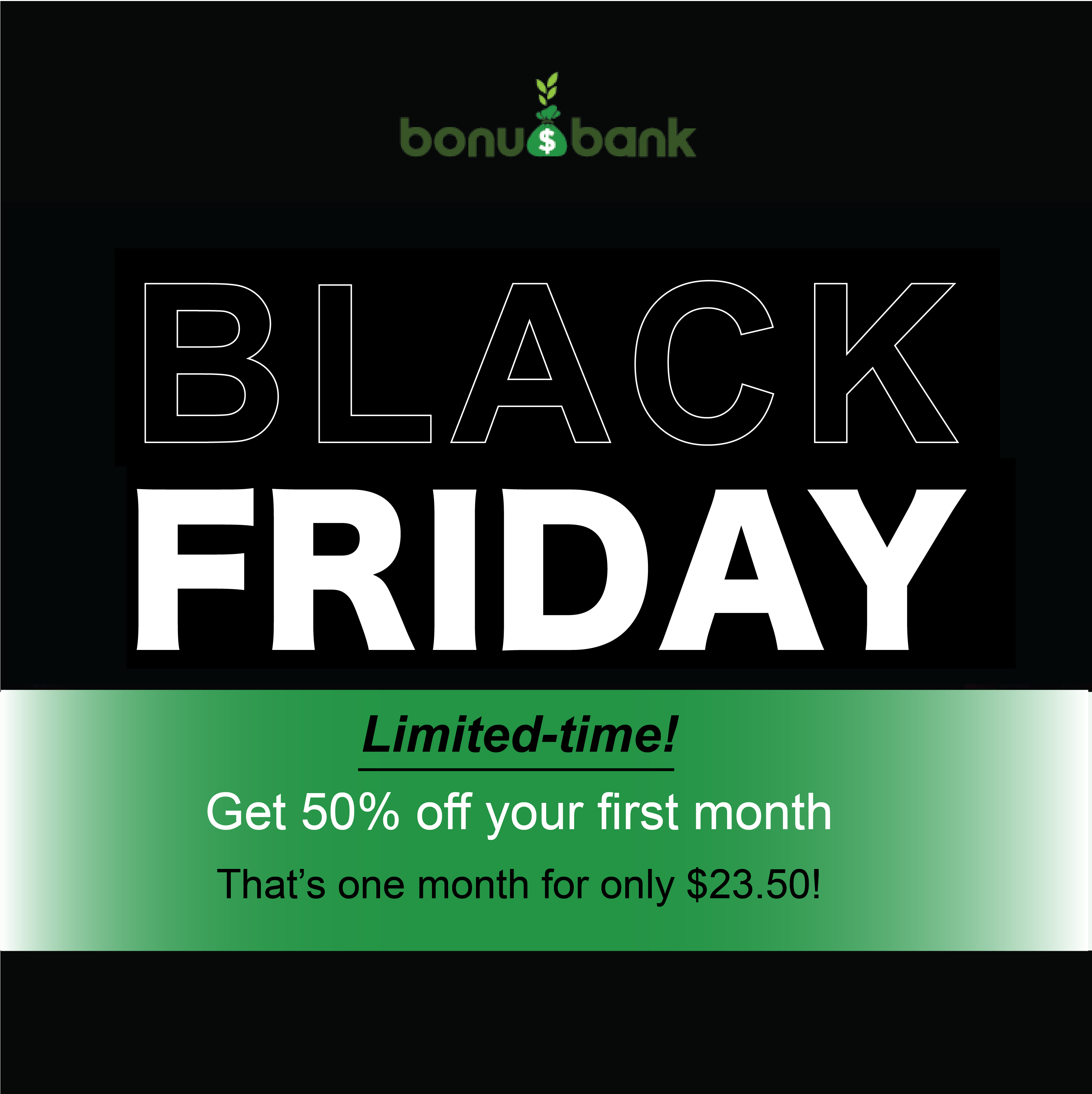 BonusBank 3 Month Subscription Deal!